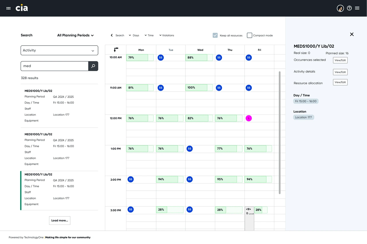 Timetabling & Scheduling